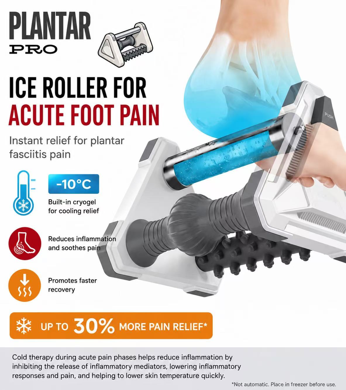 Plantar Pro Feet Massage Roller